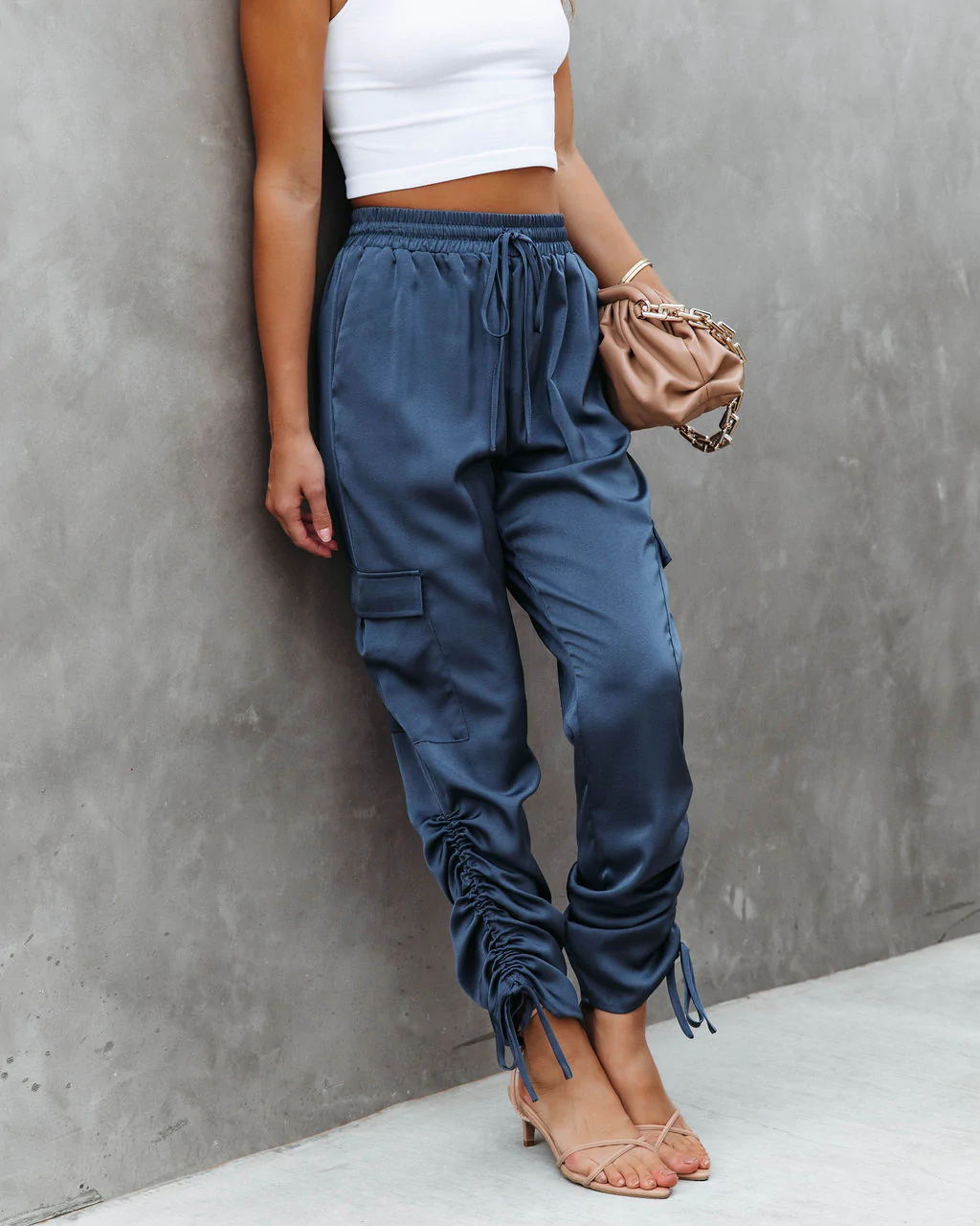 Elastic Waist Kasual Pants