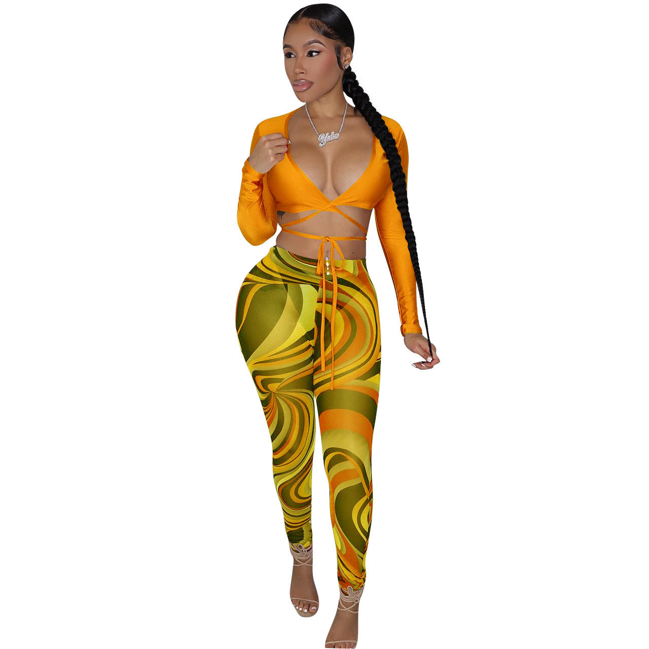 Mesh Two-piece Set