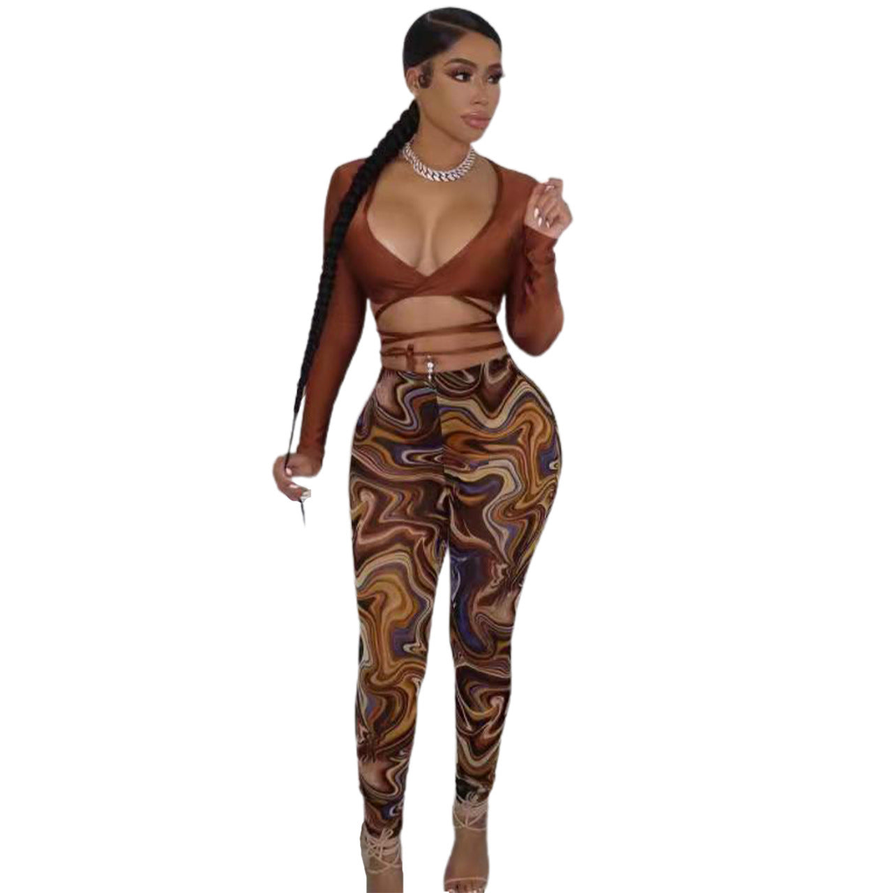 Mesh Two-piece Set