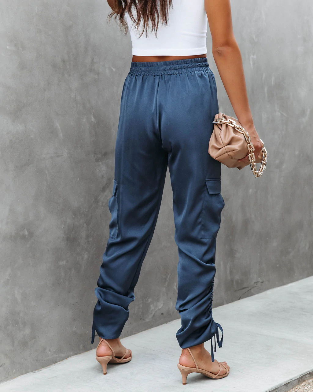 Elastic Waist Kasual Pants