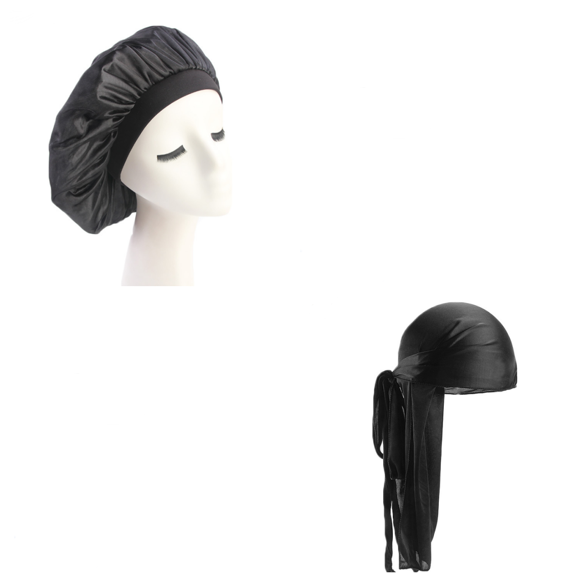 Krown Durag & Bonnet Sleeping Set