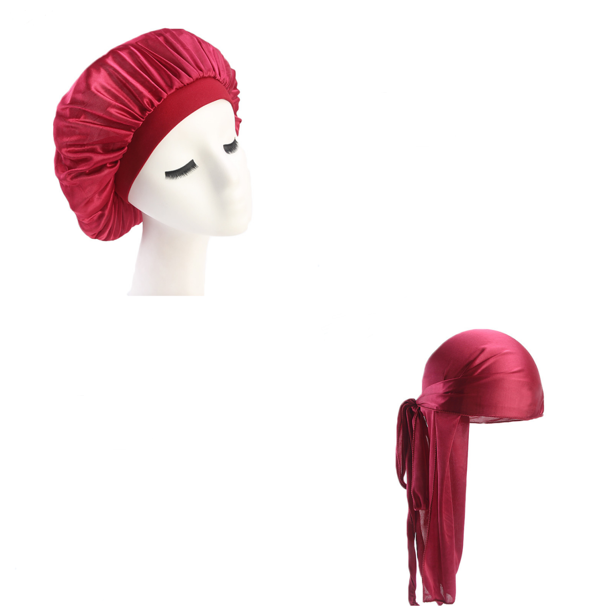 Krown Durag & Bonnet Sleeping Set