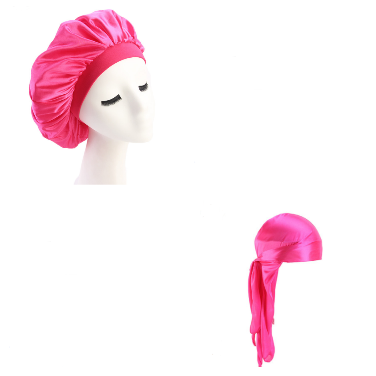 Krown Durag & Bonnet Sleeping Set