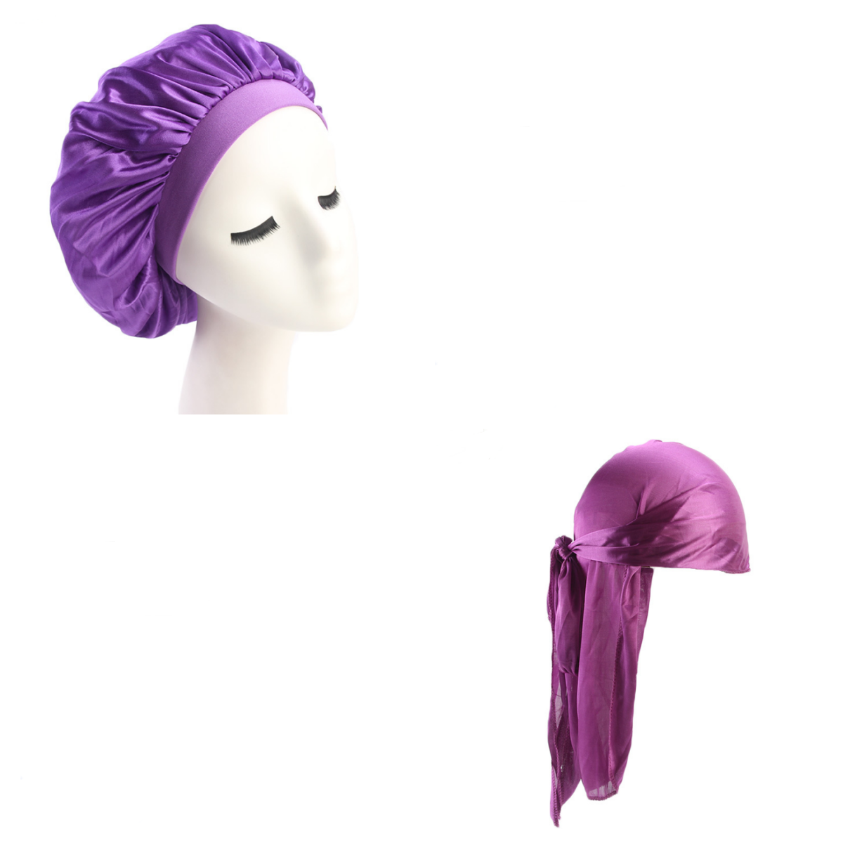 Krown Durag & Bonnet Sleeping Set