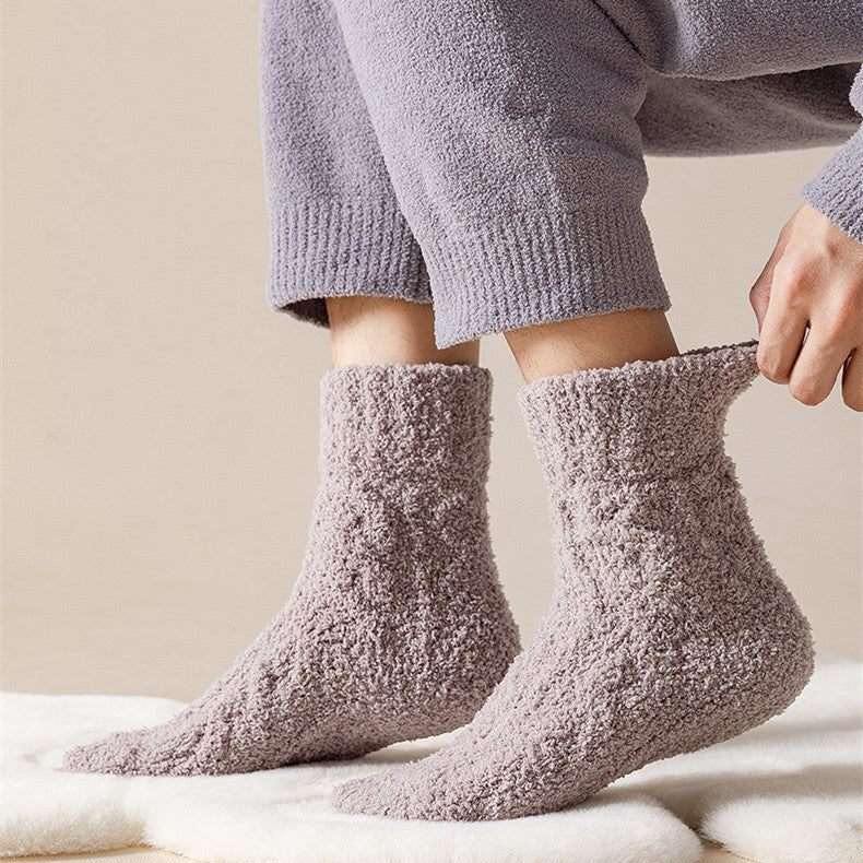 Warm Fuzzy Fleece Socks