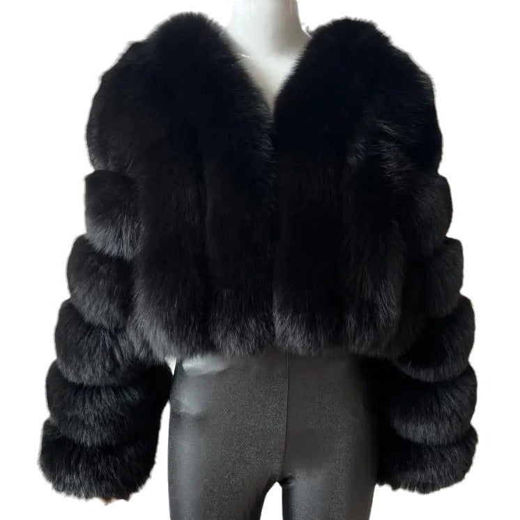 Faux Fur Women's Coat