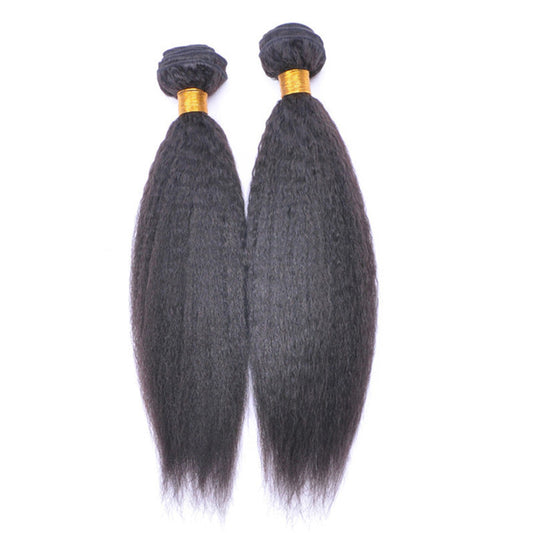 Kinky Straight Human Hair Bundle