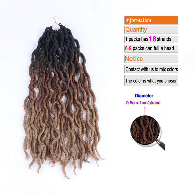 Ombre Kurly Krochet Hair