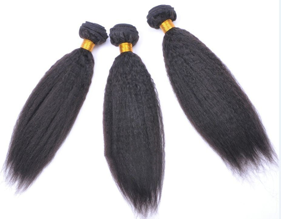 Kinky Straight Human Hair Bundle