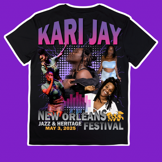 Kari Jay Jazz Fest Tee