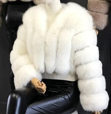 Faux Fur Women's Coat