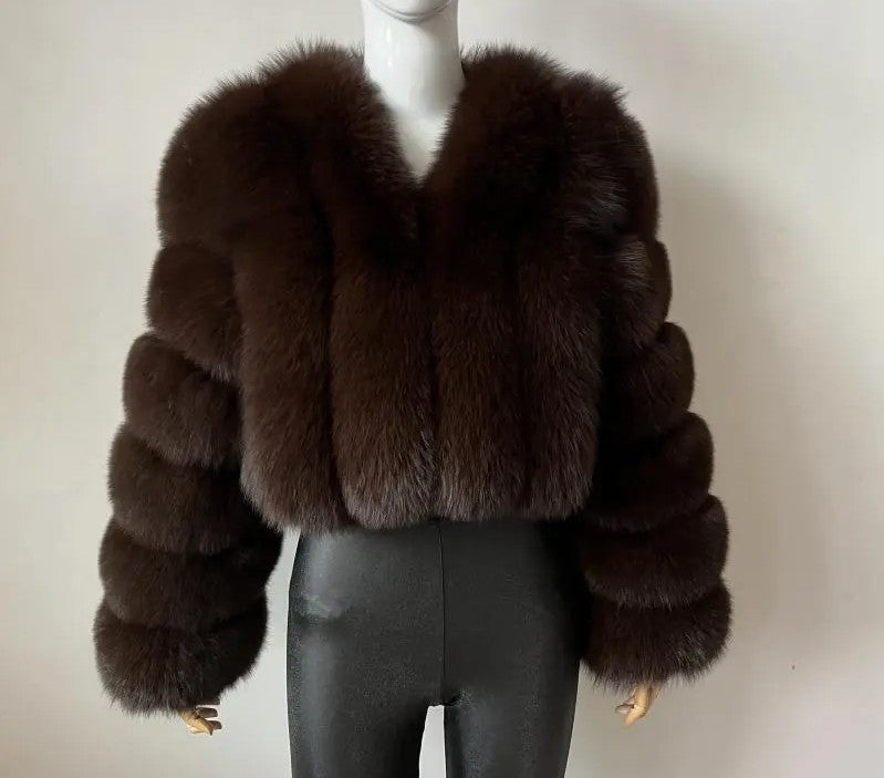 Faux Fur Women's Coat